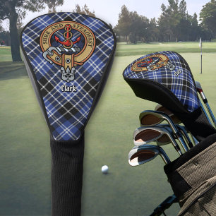 Clan Clark Crest Golf Head Cover