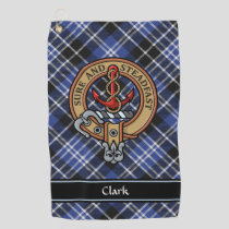 Clan Clark Crest Golf Towel
