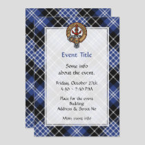 Clan Clark Crest Invitation