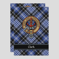 Clan Clark Crest Invitation