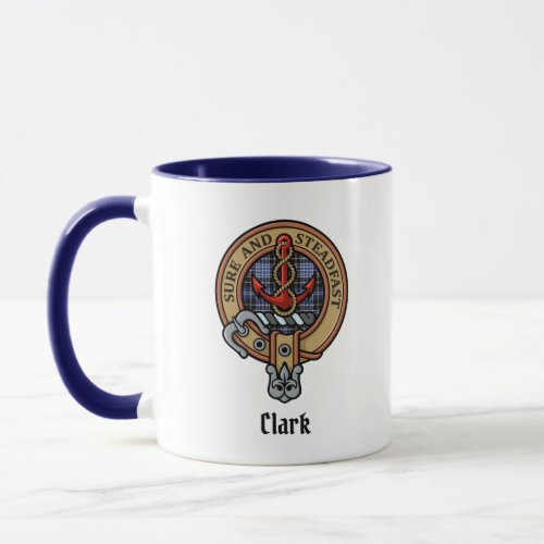 Clan Clark Crest Mug