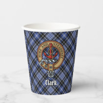 Clan Clark Crest Paper Cups