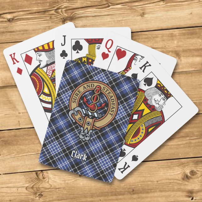 Clan Clark Crest Poker Cards (Creator Uploaded)