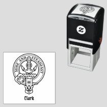 Clan Clark Crest Self-inking Stamp