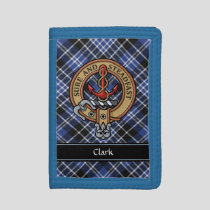 Clan Clark Crest Trifold Wallet