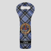 Clan Clark Crest Wine Bag