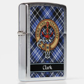 Clan Clark Crest Zippo Lighter (Right)