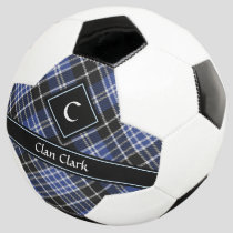 Clan Clark Hunting Tartan Soccer Ball