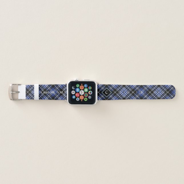 Clan Clark Tartan Apple Watch Band (Front)