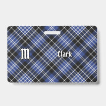 Clan Clark Tartan Badge