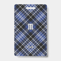 Clan Clark Tartan Badge