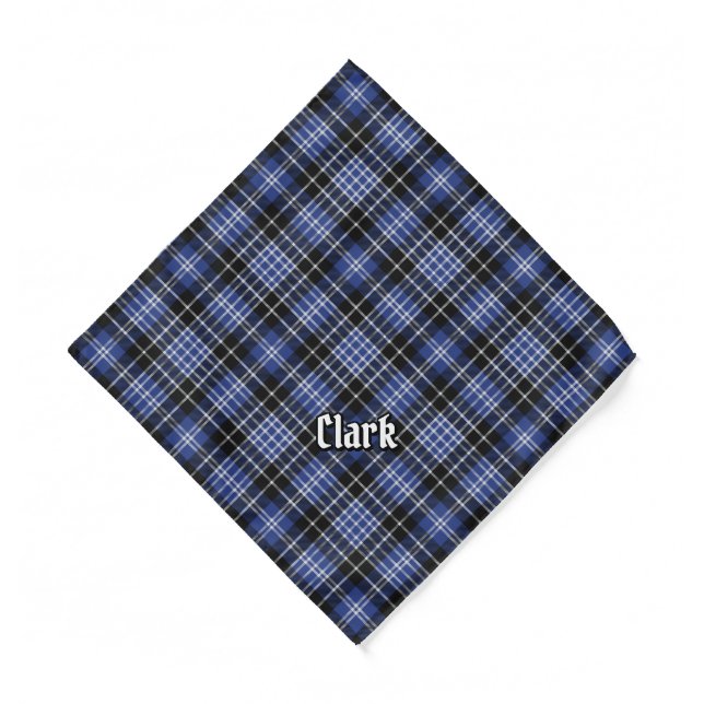 Clan Clark Tartan Bandana (Front)