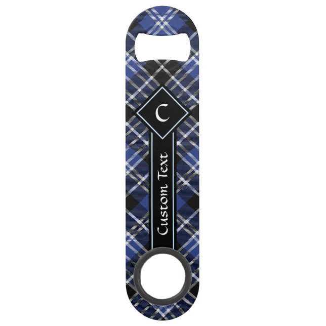 Clan Clark Tartan Bar Key (Front)