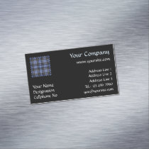 Clan Clark Tartan Business Card Magnet