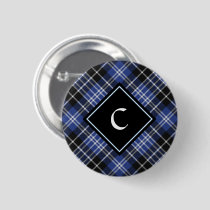 Clan Clark Tartan Button