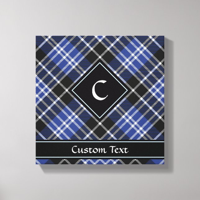 Clan Clark Tartan Canvas Print (Front)