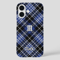 Clan Clark Tartan iPhone 16 Case