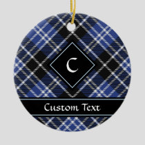 Clan Clark Tartan Ceramic Ornament