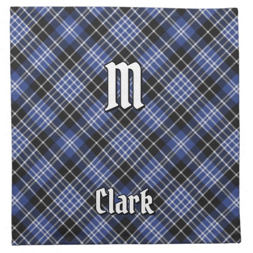 Clan Clark Tartan Cloth Napkin