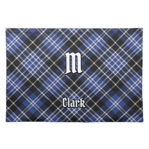 Clan Clark Tartan Cloth Placemat