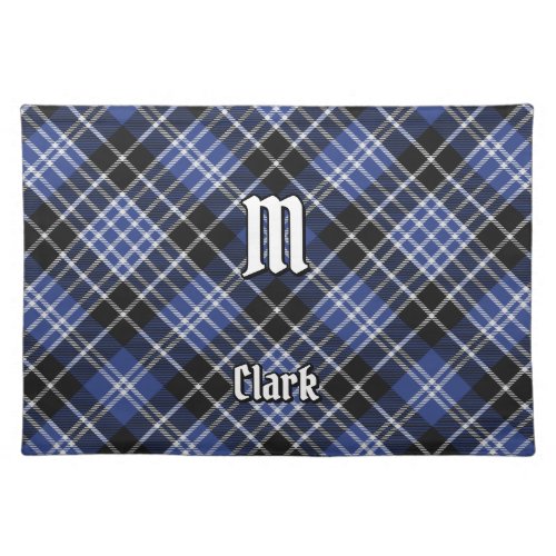 Clan Clark Tartan Cloth Placemat