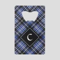 Clan Clark Tartan Credit Card Bottle Opener