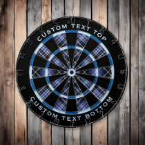 Clan Clark Tartan Dart Board