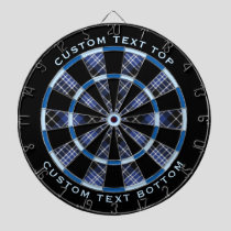 Clan Clark Tartan Dart Board