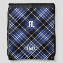 Clan Clark Tartan Drawstring Bag
