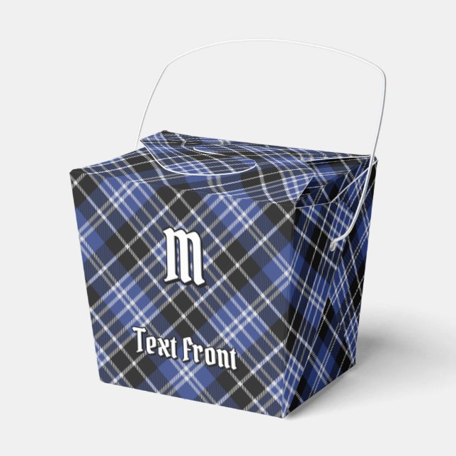 Clan Clark Tartan Favor Box (Front Side)
