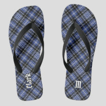 Clan Clark Tartan Flip Flops