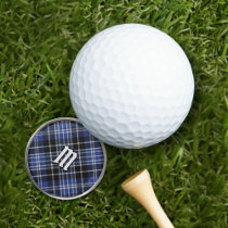 Clan Clark Tartan Golf Ball Marker