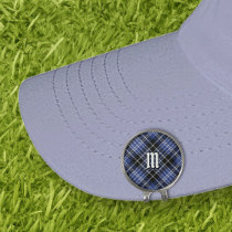 Clan Clark Tartan Golf Hat Clip