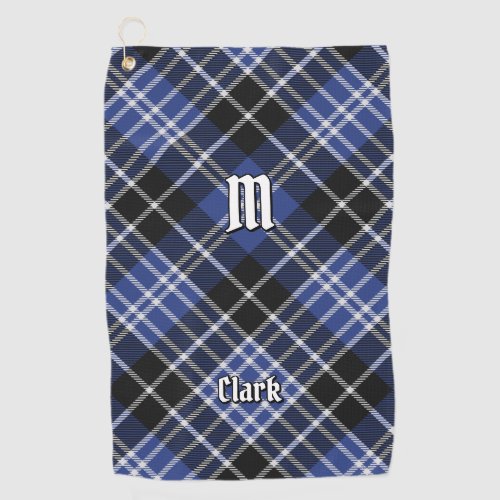 Clan Clark Tartan Golf Towel