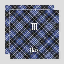 Clan Clark Tartan Invitation