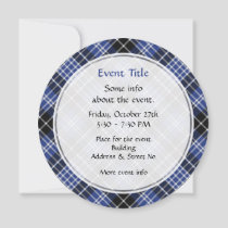 Clan Clark Tartan Invitation