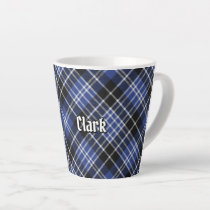 Clan Clark Tartan Latte Mug