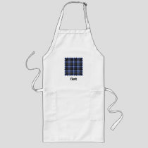 Clan Clark Tartan Long Apron