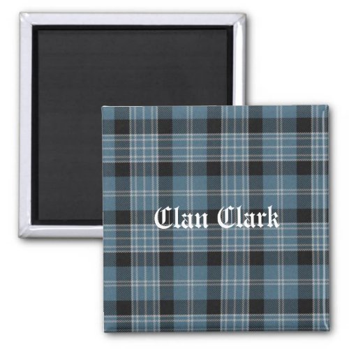 Clan Clark Tartan Magnet