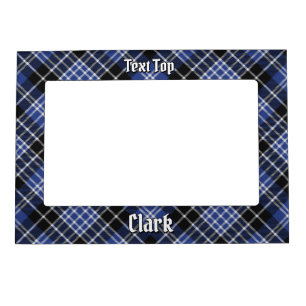 Clan Clark Tartan Magnetic Frame