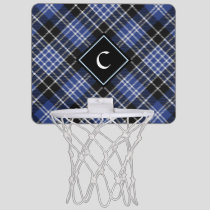 Clan Clark Tartan Mini Basketball Hoop