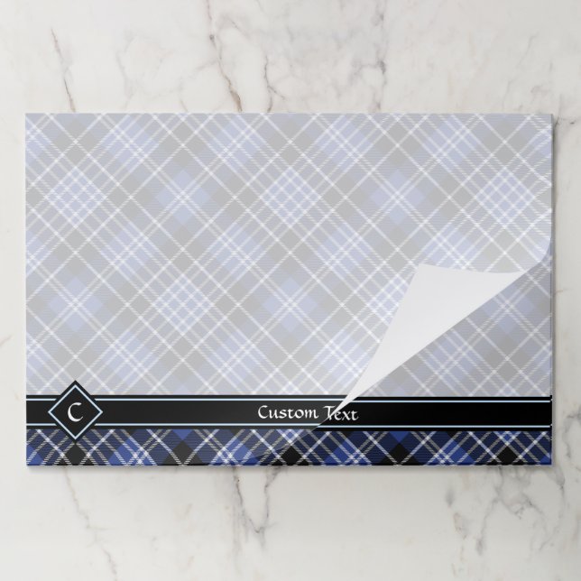 Clan Clark Tartan Paper Pad (Folded)