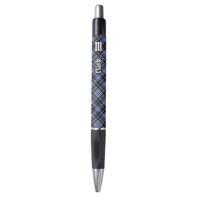 Clan Clark Tartan Pen (Front Vertical)