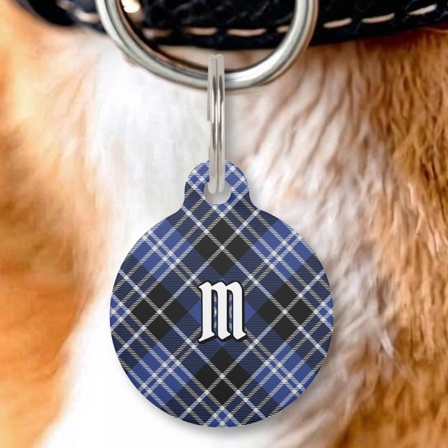 Clan Clark Tartan Pet ID Tag (Creator Uploaded)