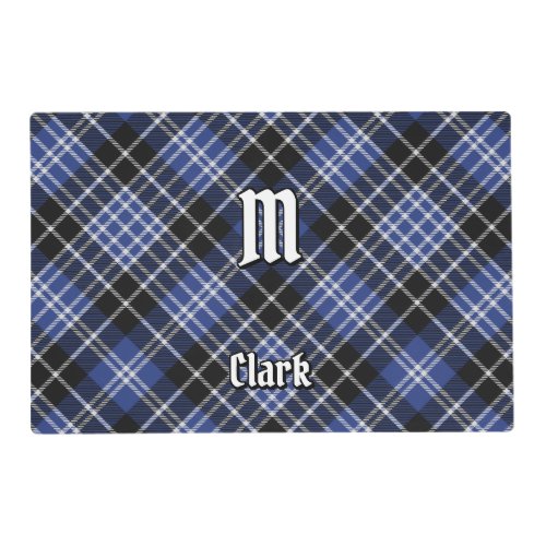 Clan Clark Tartan Placemat