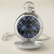 Clan Clark Tartan Pocket Watch