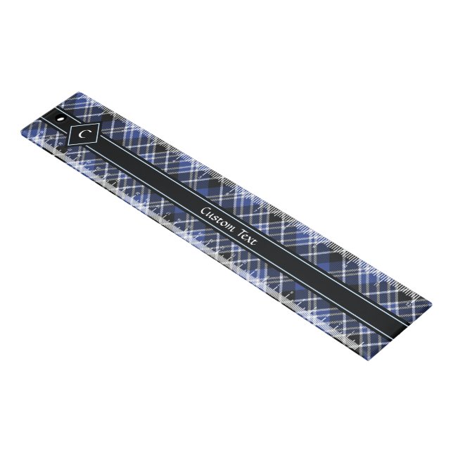 Clan Clark Tartan Ruler (Angled)