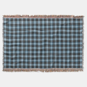Clan Clark Tartan Throw Blanket