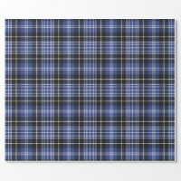 Clark Clan Tartan Wrapping Paper