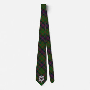 Clan Cochrane Crest & Tartan Neck Tie